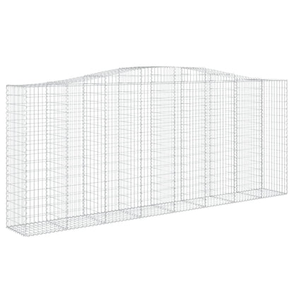 Schanskorven 7 st gewelfd 400x50x160/180 cm ijzer 7 400 x 50 x 160/180 cm