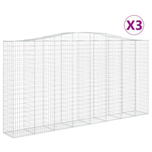Schanskorven 3 st gewelfd 400x50x200/220 cm ijzer 3 400 x 50 x 200/220 cm