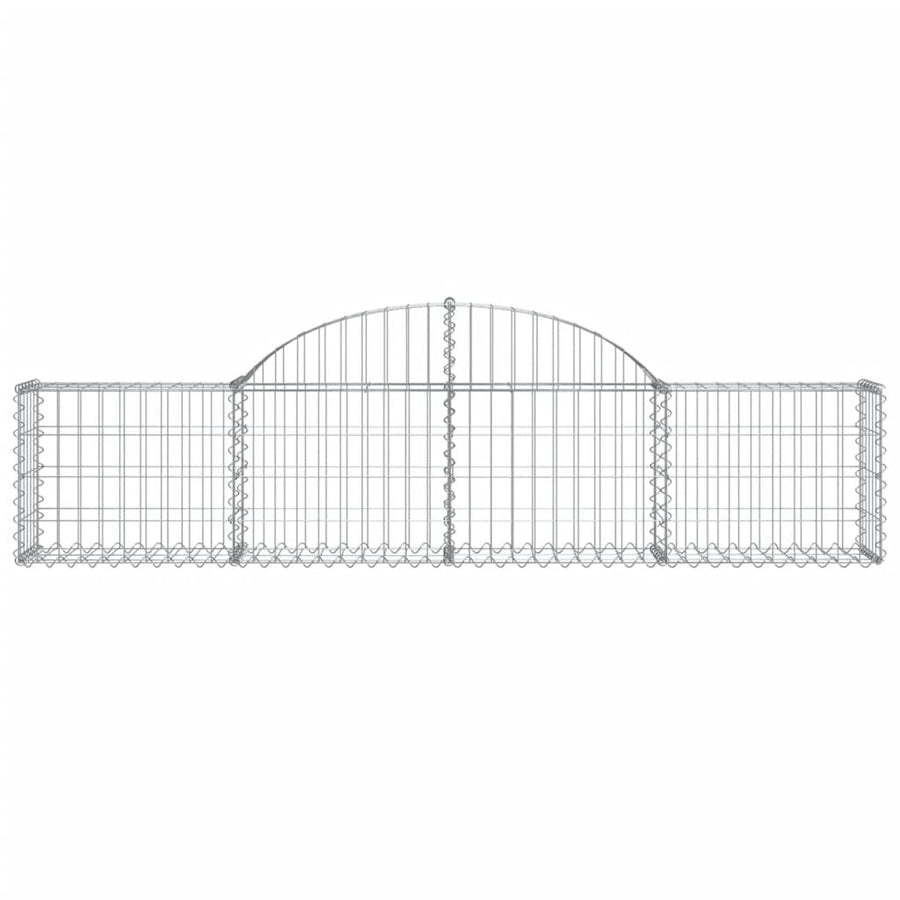 Schanskorven Gewelfd Gegalvaniseerd Ijzer 15 200 x 30 x 40/60 cm