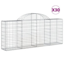 Schanskorven 30 st gewelfd 200x30x80/100 cm ijzer 30 200 x 30 x 80/100 cm