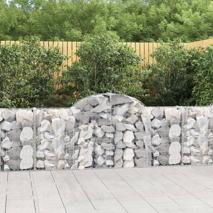 Schanskorven 50 st gewelfd 200x30x80/100 cm ijzer 50 200 x 30 x 80/100 cm