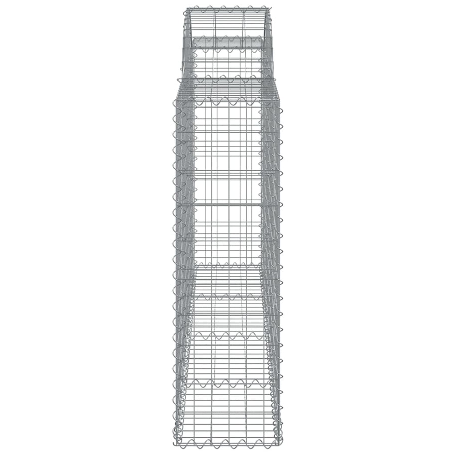 Schanskorven 11 st gewelfd 200x30x100/120 cm ijzer 11 200 x 30 x 100/120 cm