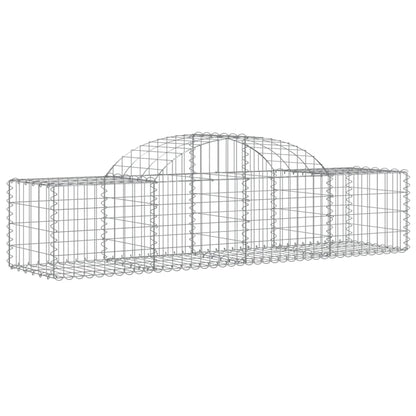 Schanskorven 40 st gewelfd 200x50x40/60 cm ijzer
