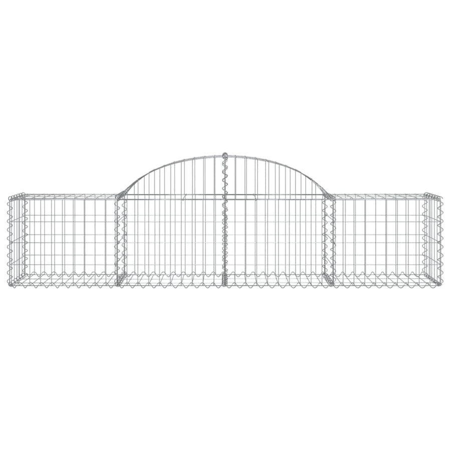 Schanskorven 50 st gewelfd 200x50x40/60 cm ijzer