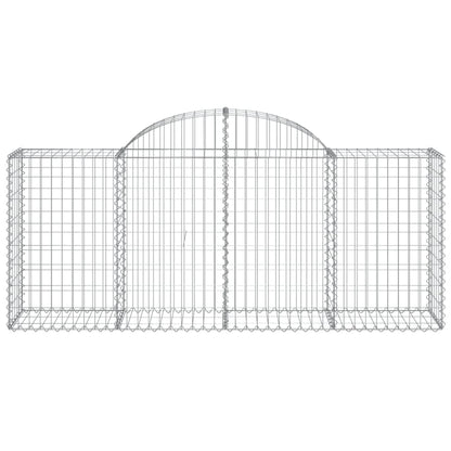 Schanskorven 30 st gewelfd 200x50x80/100 cm ijzer 30 200 x 50 x 80/100 cm