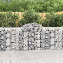 Schanskorven 6 st gewelfd 200x50x100/120 cm ijzer 6 200 x 50 x 100/120 cm