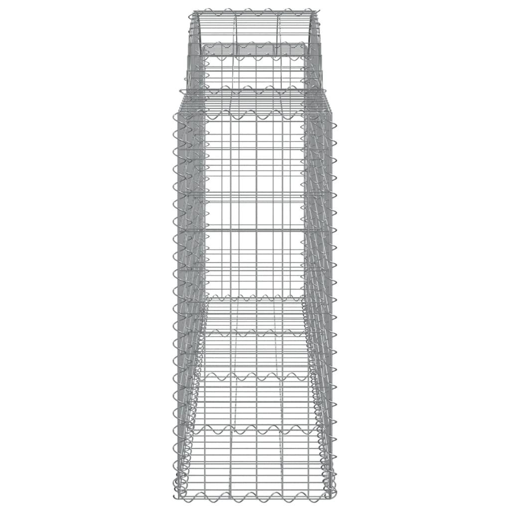 Schanskorven 18 st gewelfd 200x50x100/120 cm ijzer 18 200 x 50 x 100/120 cm