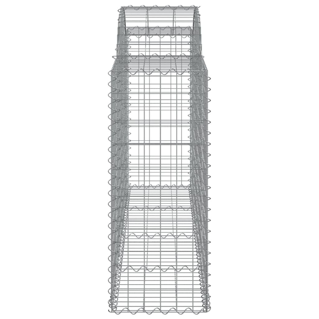 Schanskorven 50 st gewelfd 200x50x100/120 cm ijzer 50 200 x 50 x 100/120 cm