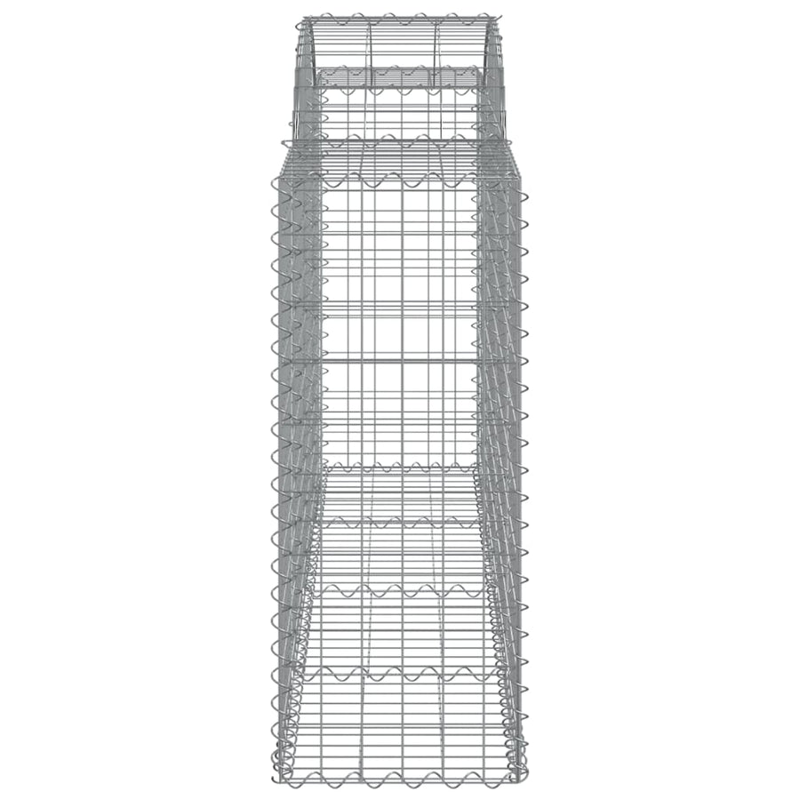 Schanskorven 50 st gewelfd 200x50x100/120 cm ijzer 50 200 x 50 x 100/120 cm