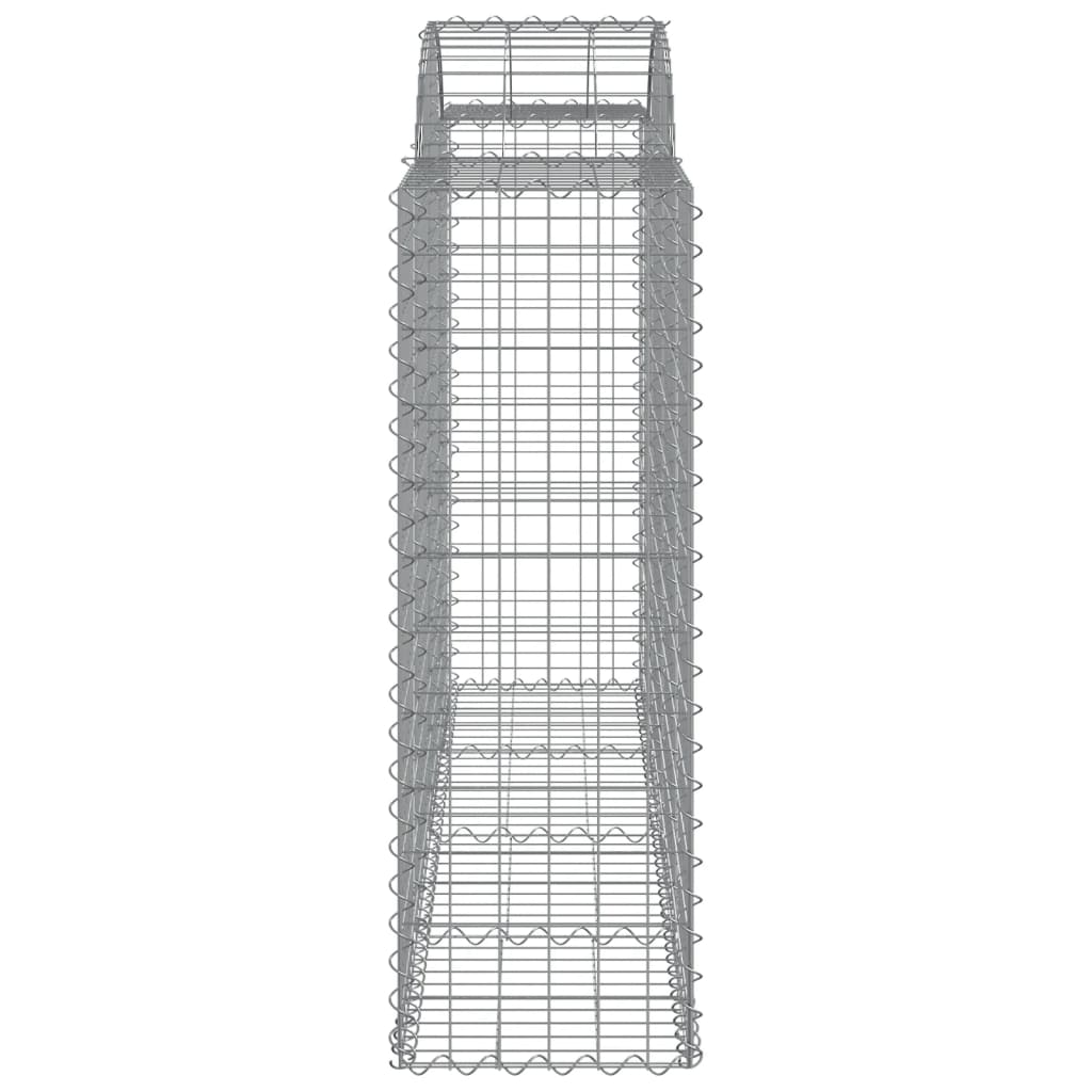 Schanskorven 11 st gewelfd 200x50x120/140 cm ijzer 11 200 x 50 x 120/140 cm