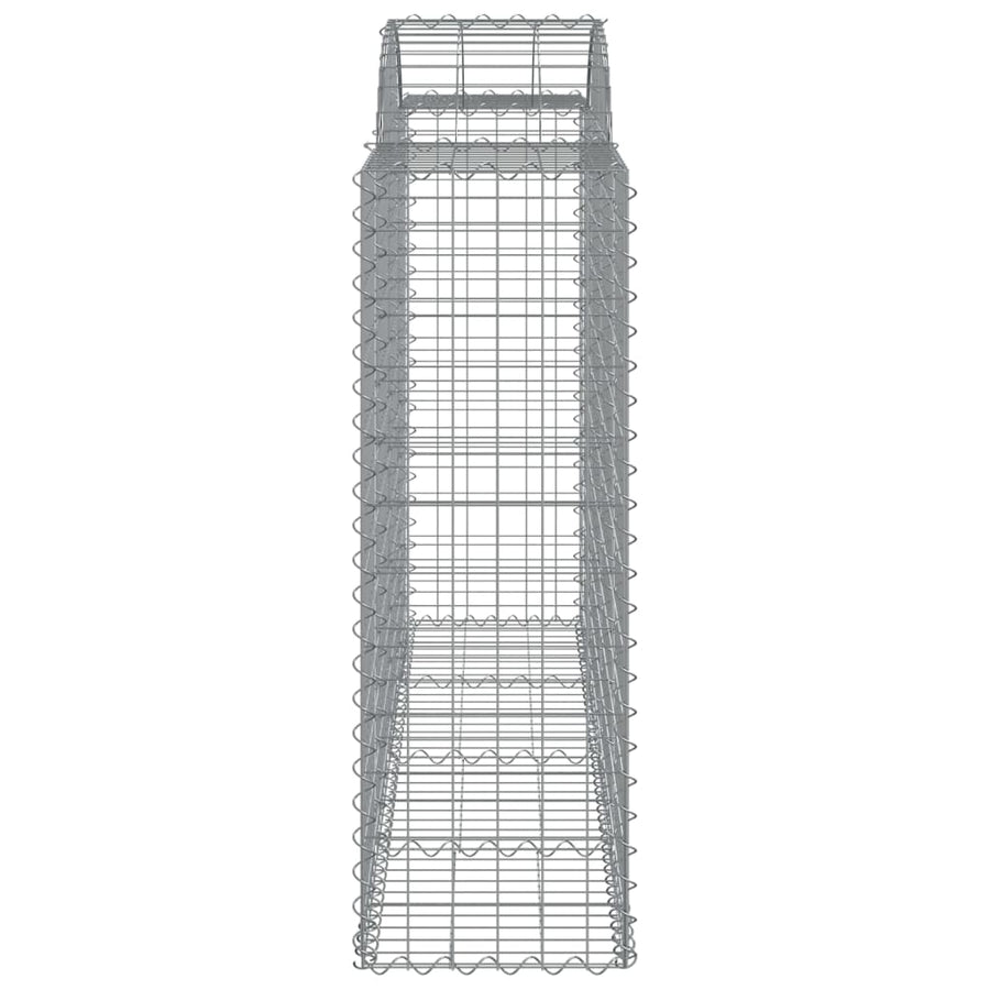 Schanskorven 13 st gewelfd 200x50x120/140 cm ijzer 13 200 x 50 x 120/140 cm