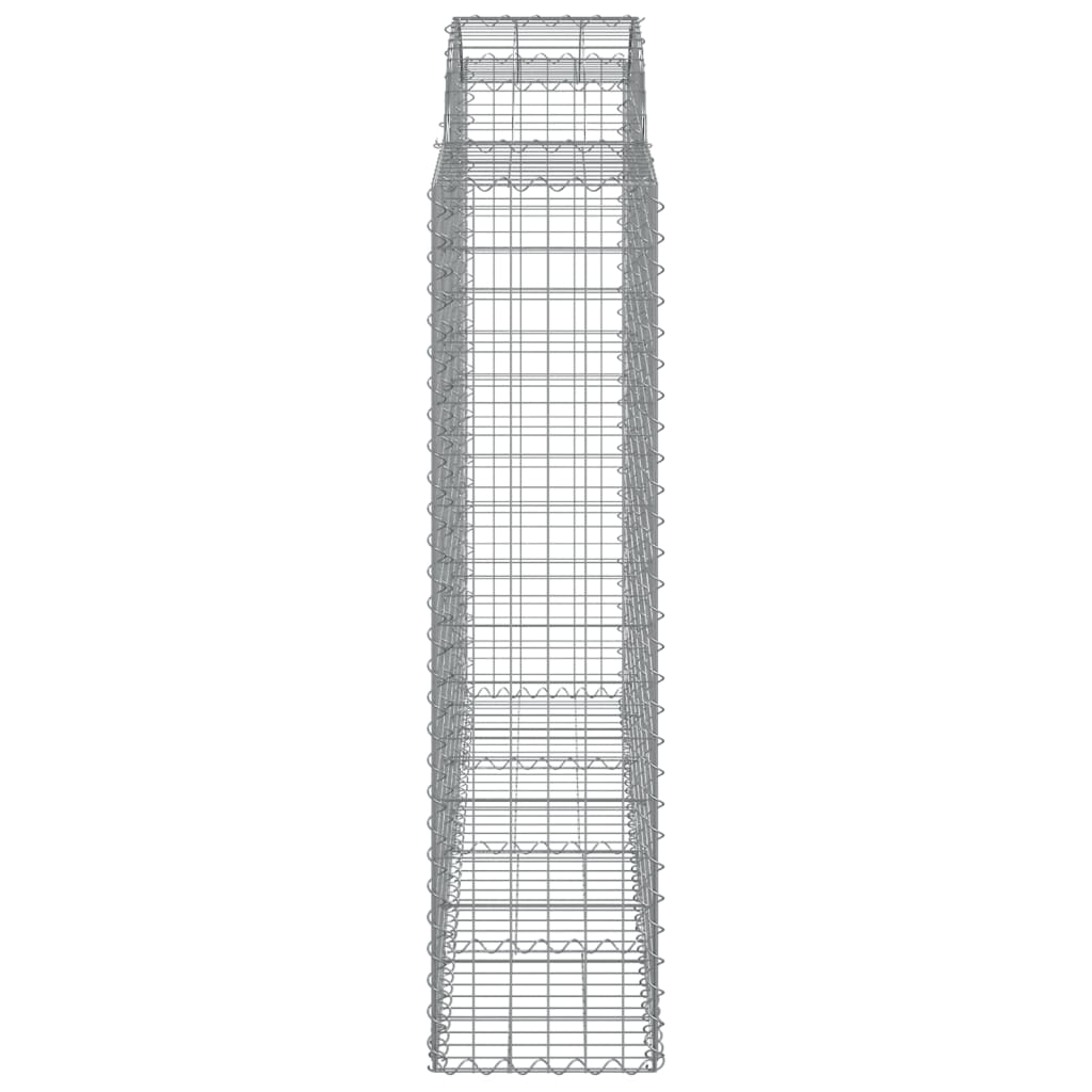 Schanskorven 20 st gewelfd 200x50x160/180 cm ijzer 20 200 x 50 x 160/180 cm