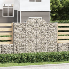 Schanskorven 20 st gewelfd 200x50x160/180 cm ijzer 20 200 x 50 x 160/180 cm