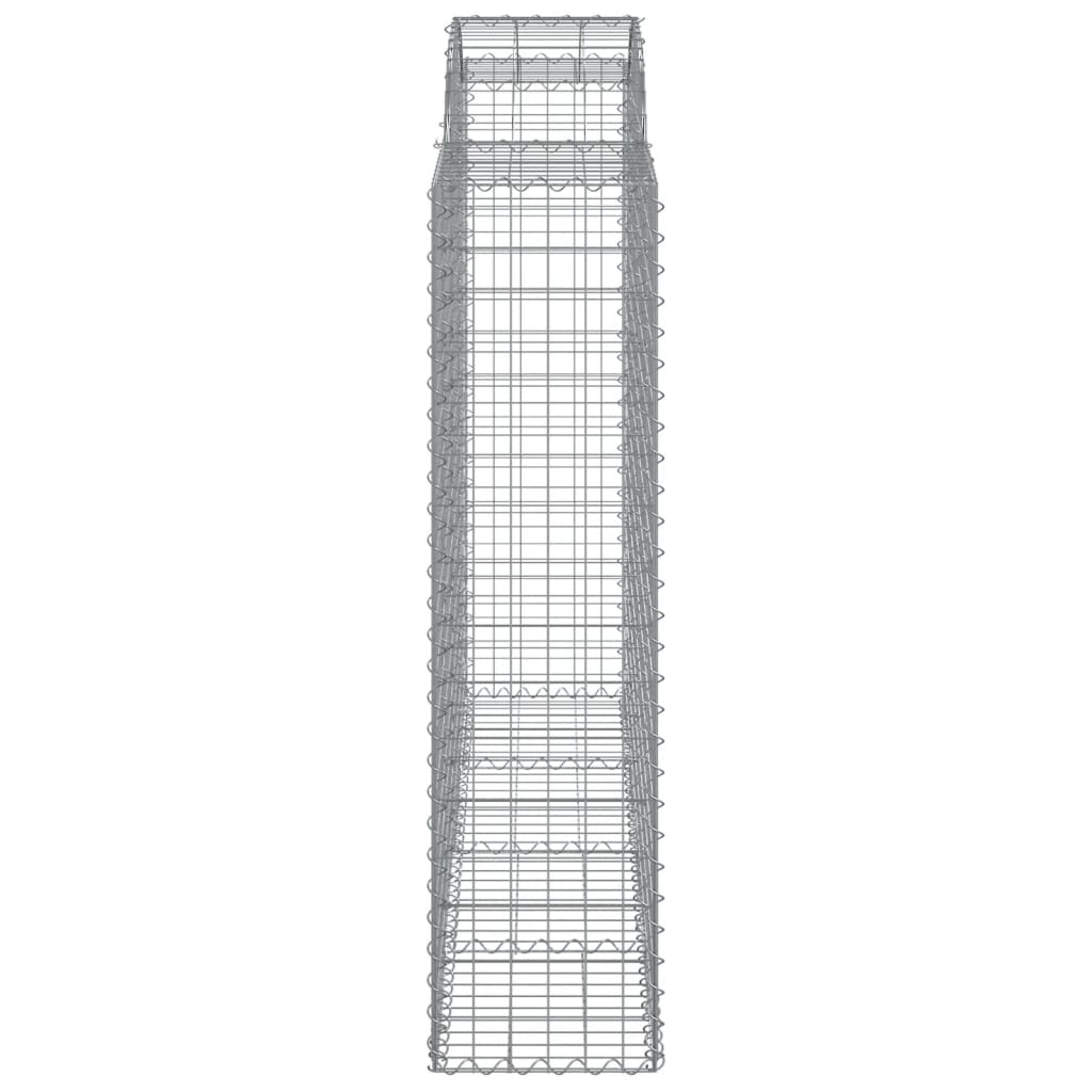 Schanskorven 30 st gewelfd 200x50x160/180 cm ijzer 30 200 x 50 x 160/180 cm