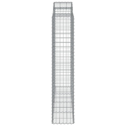 Schanskorven 3 st gewelfd 200x50x200/220 cm ijzer 3 200 x 50 x 200/220 cm
