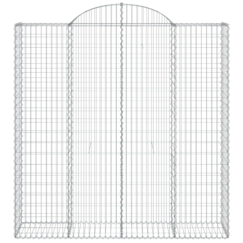Schanskorven Gewelfd Ijzer 200 x 50 x 200/220 cm 11