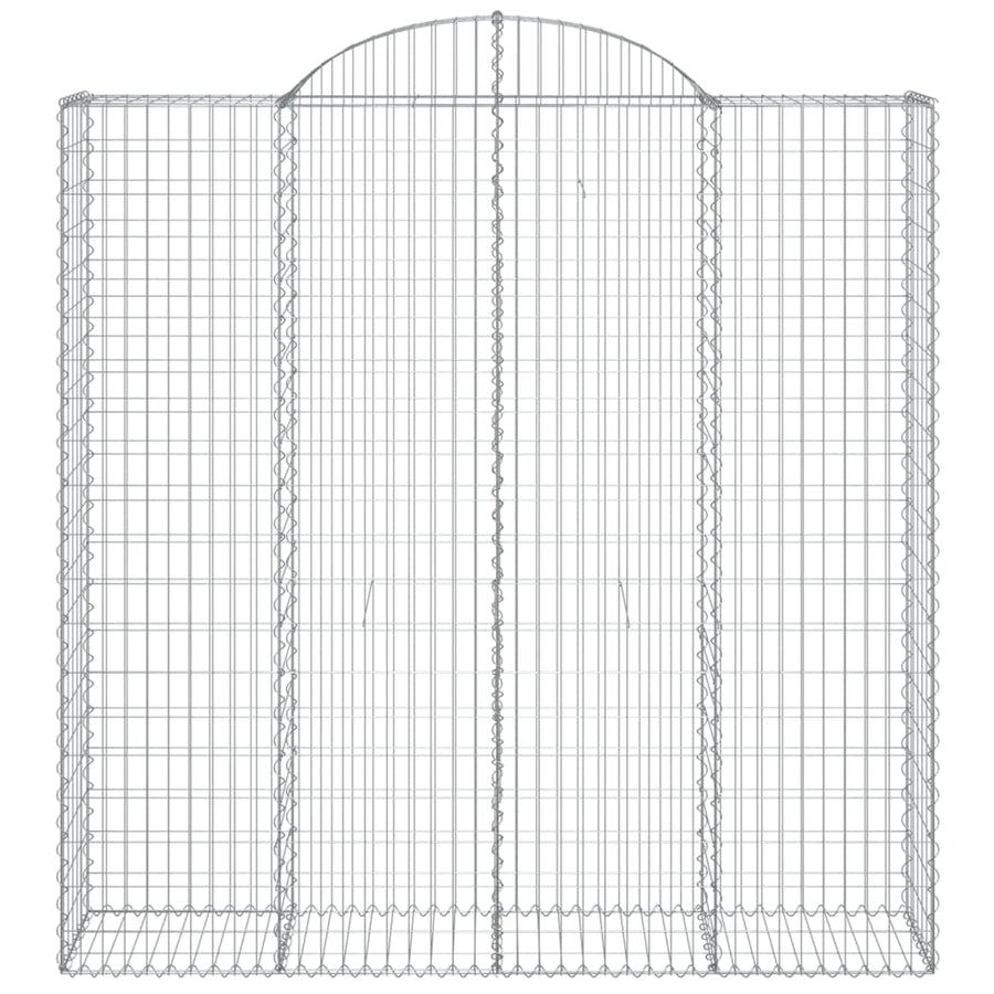Schanskorven Gewelfd Ijzer 200 x 50 x 200/220 cm 11