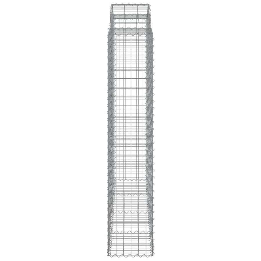 Schanskorven Gewelfd Ijzer 200 x 50 x 200/220 cm 12