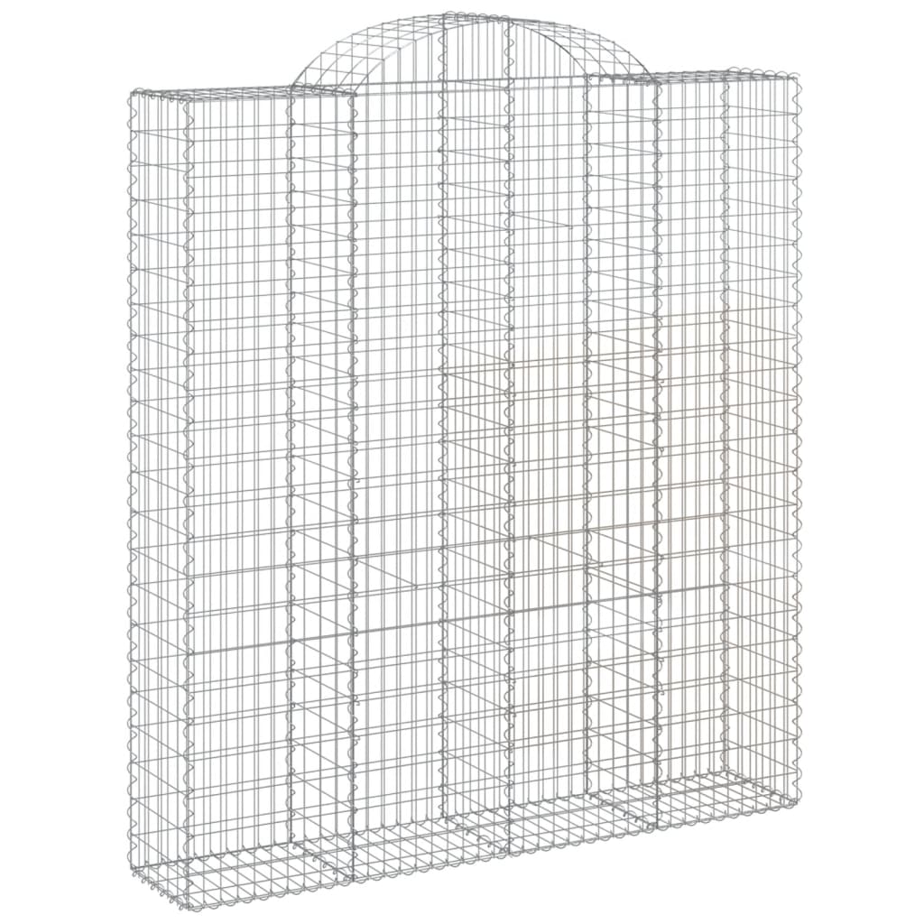 Schanskorven Gewelfd Ijzer 200 x 50 x 220/240 cm 12