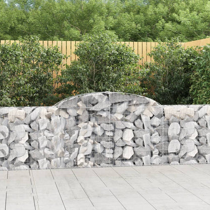 Schanskorven 13 st gewelfd 300x30x80/100 cm ijzer 13 300 x 30 x 80/100 cm