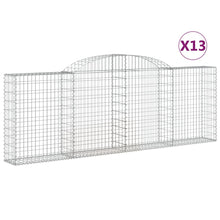 Schanskorven 13 st gewelfd 300x30x100/120 cm ijzer 13 300 x 30 x 100/120 cm