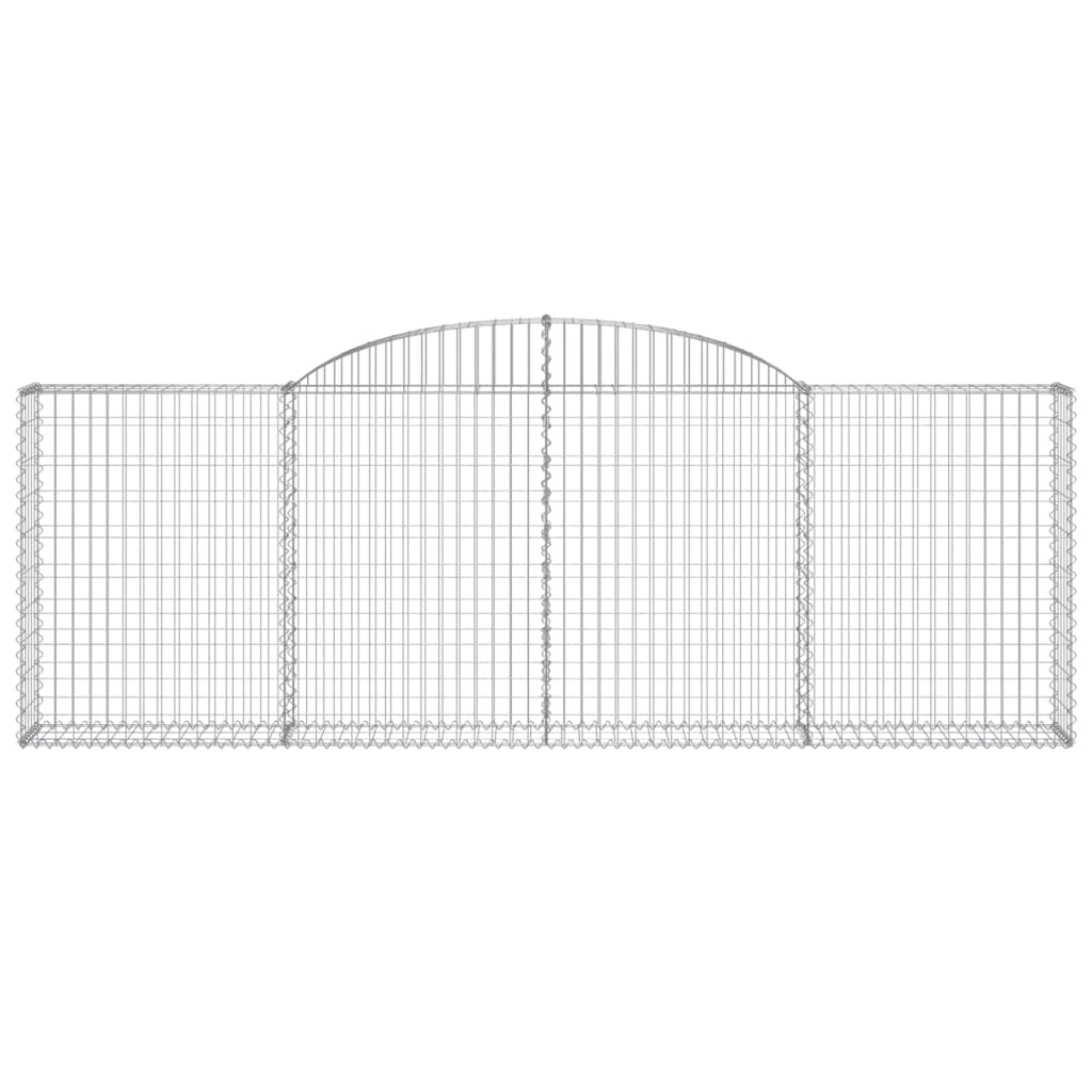 Schanskorven 13 st gewelfd 300x30x100/120 cm ijzer 13 300 x 30 x 100/120 cm