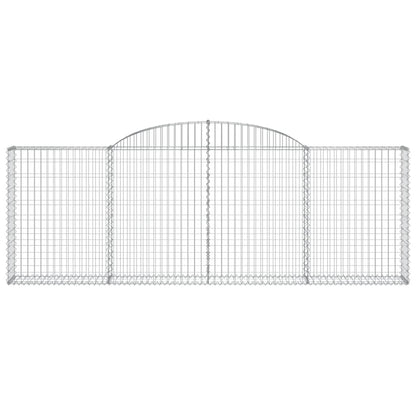 Schanskorven 13 st gewelfd 300x30x100/120 cm ijzer 13 300 x 30 x 100/120 cm