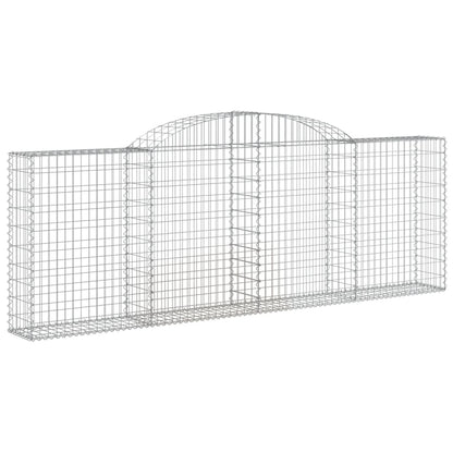 Schanskorven 17 st gewelfd 300x30x100/120 cm ijzer 17 300 x 30 x 100/120 cm