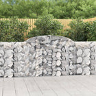 Schanskorven 17 st gewelfd 300x30x100/120 cm ijzer