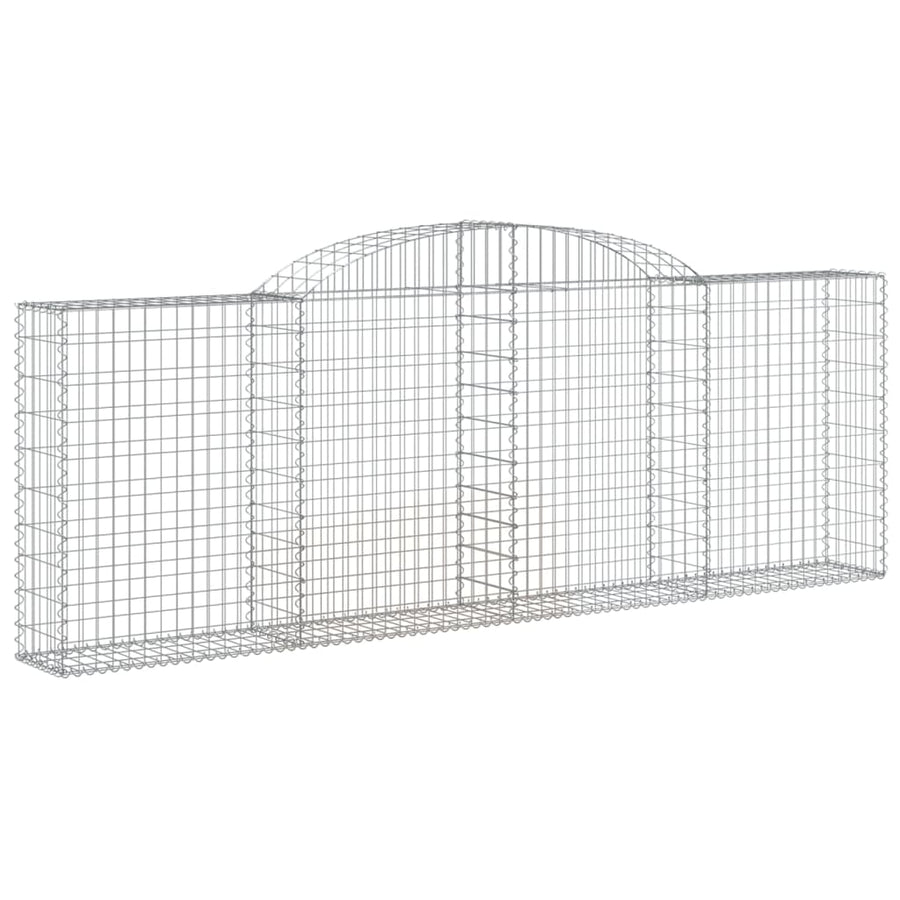 Schanskorven 20 st gewelfd 300x30x100/120 cm ijzer 20 300 x 30 x 100/120 cm