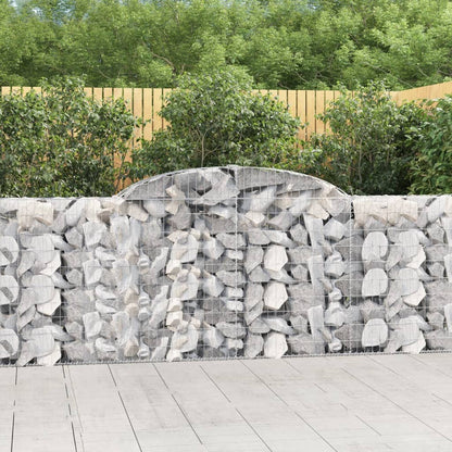 Schanskorven 20 st gewelfd 300x30x100/120 cm ijzer 20 300 x 30 x 100/120 cm