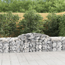 Schanskorven 12 st gewelfd 300x50x60/80 cm gegalvaniseerd ijzer 12 300 x 50 x 60/80 cm