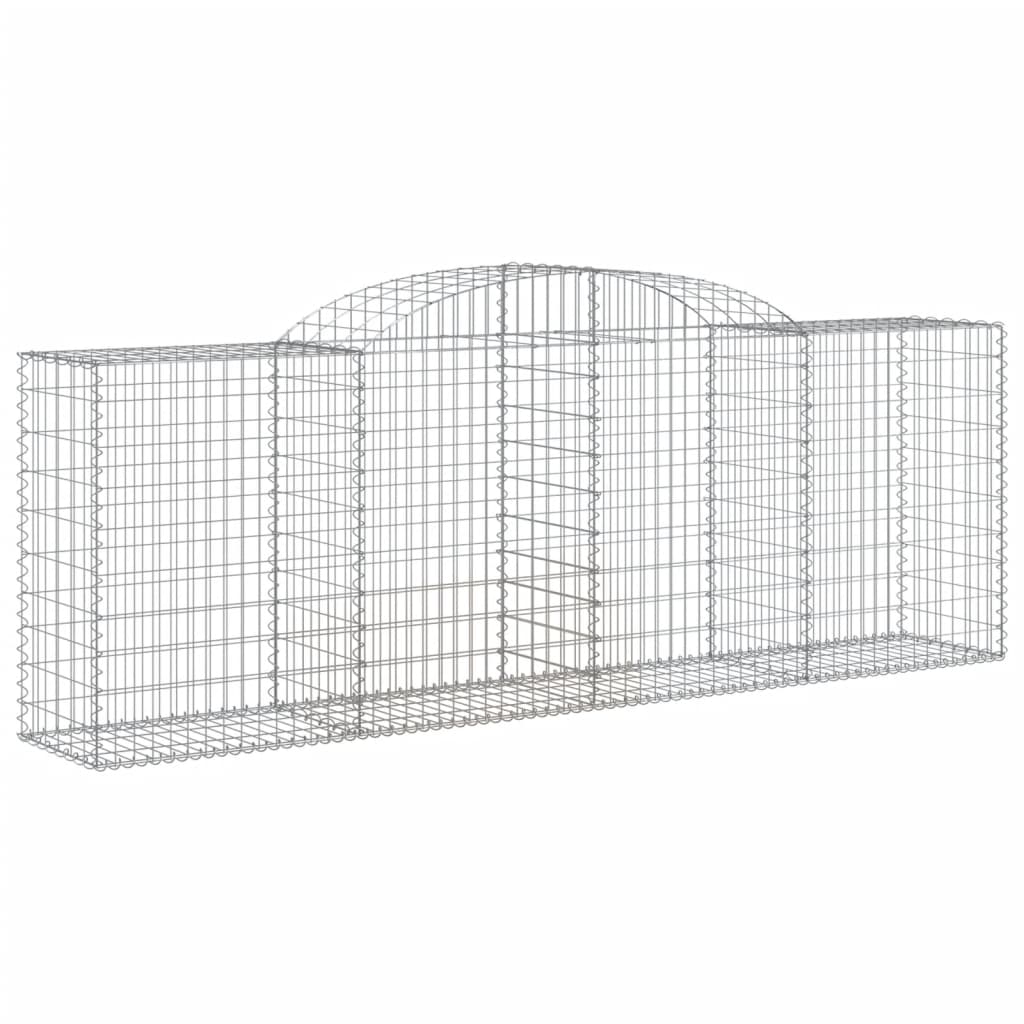 Schanskorven 11 st gewelfd 300x50x100/120 cm ijzer 11 300 x 50 x 100/120 cm
