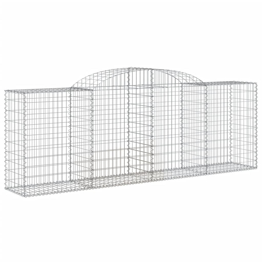 Schanskorven 11 st gewelfd 300x50x100/120 cm ijzer 11 300 x 50 x 100/120 cm