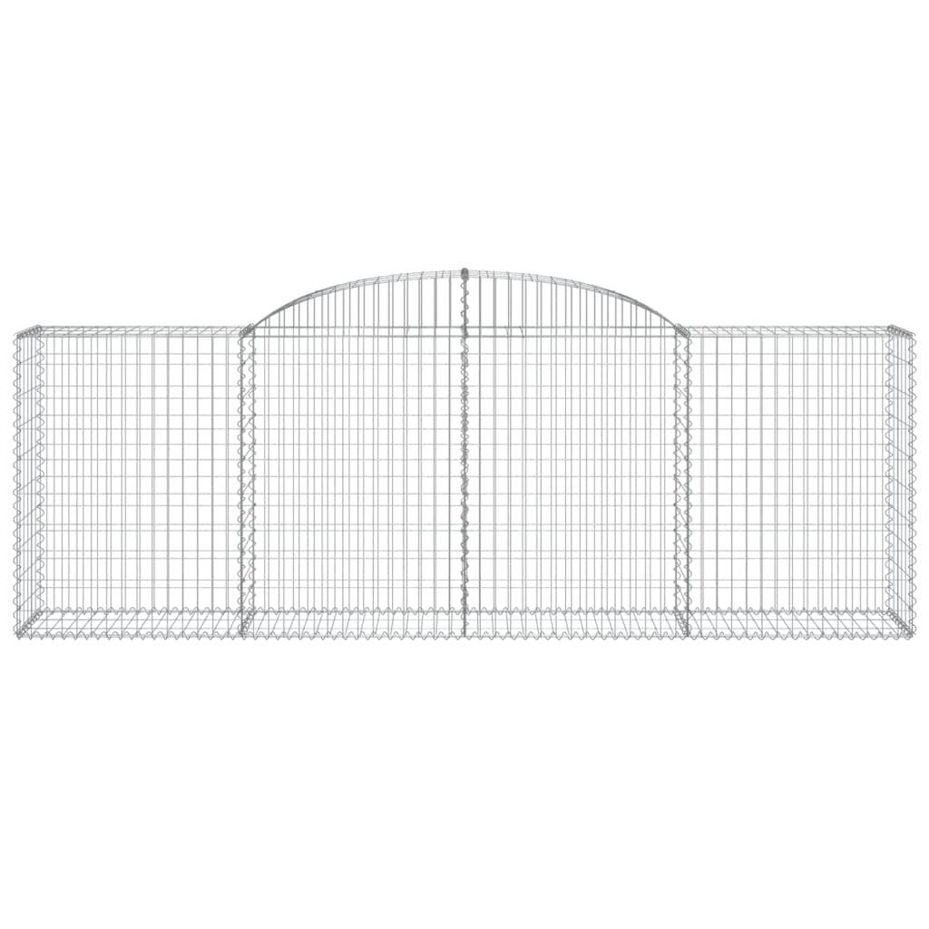Schanskorven 11 st gewelfd 300x50x100/120 cm ijzer 11 300 x 50 x 100/120 cm