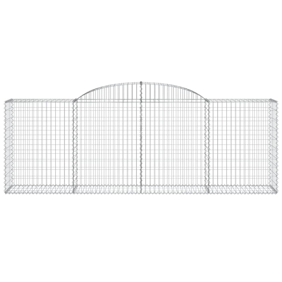 Schanskorven 11 st gewelfd 300x50x100/120 cm ijzer 11 300 x 50 x 100/120 cm