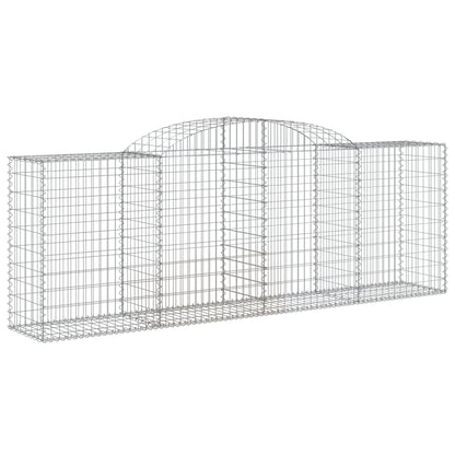 Schanskorven 17 st gewelfd 300x50x100/120 cm ijzer 17 300 x 50 x 100/120 cm