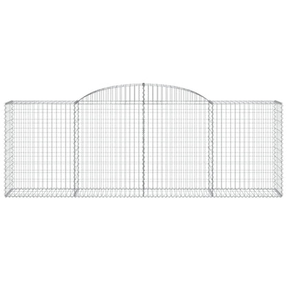 Schanskorven 25 st gewelfd 300x50x100/120 cm ijzer 25 300 x 50 x 100/120 cm