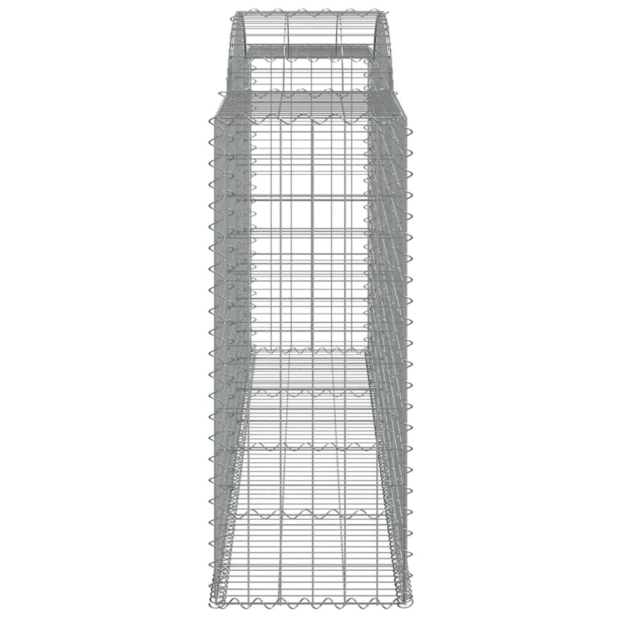Schanskorven 12 st gewelfd 300x50x120/140 cm ijzer 12 300 x 50 x 120/140 cm