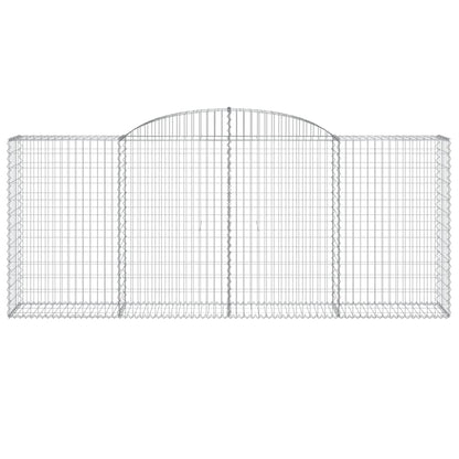 Schanskorven 15 st gewelfd 300x50x120/140 cm ijzer 15 300 x 50 x 120/140 cm