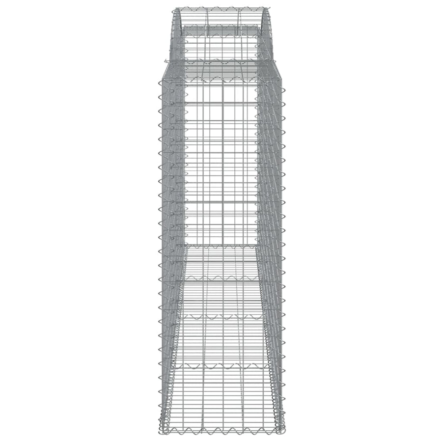 Schanskorven 11 st gewelfd 300x50x140/160 cm ijzer 11 300 x 50 x 140/160 cm