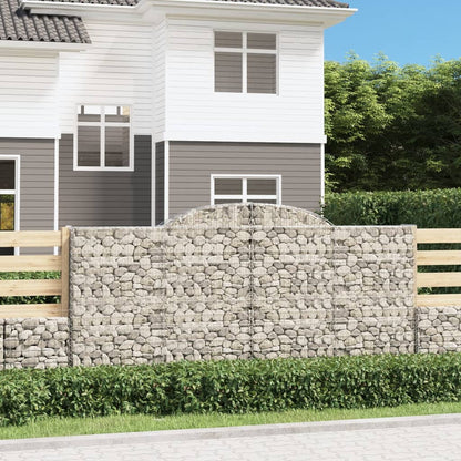 Schanskorven 13 st gewelfd 300x50x140/160 cm ijzer 13 300 x 50 x 140/160 cm