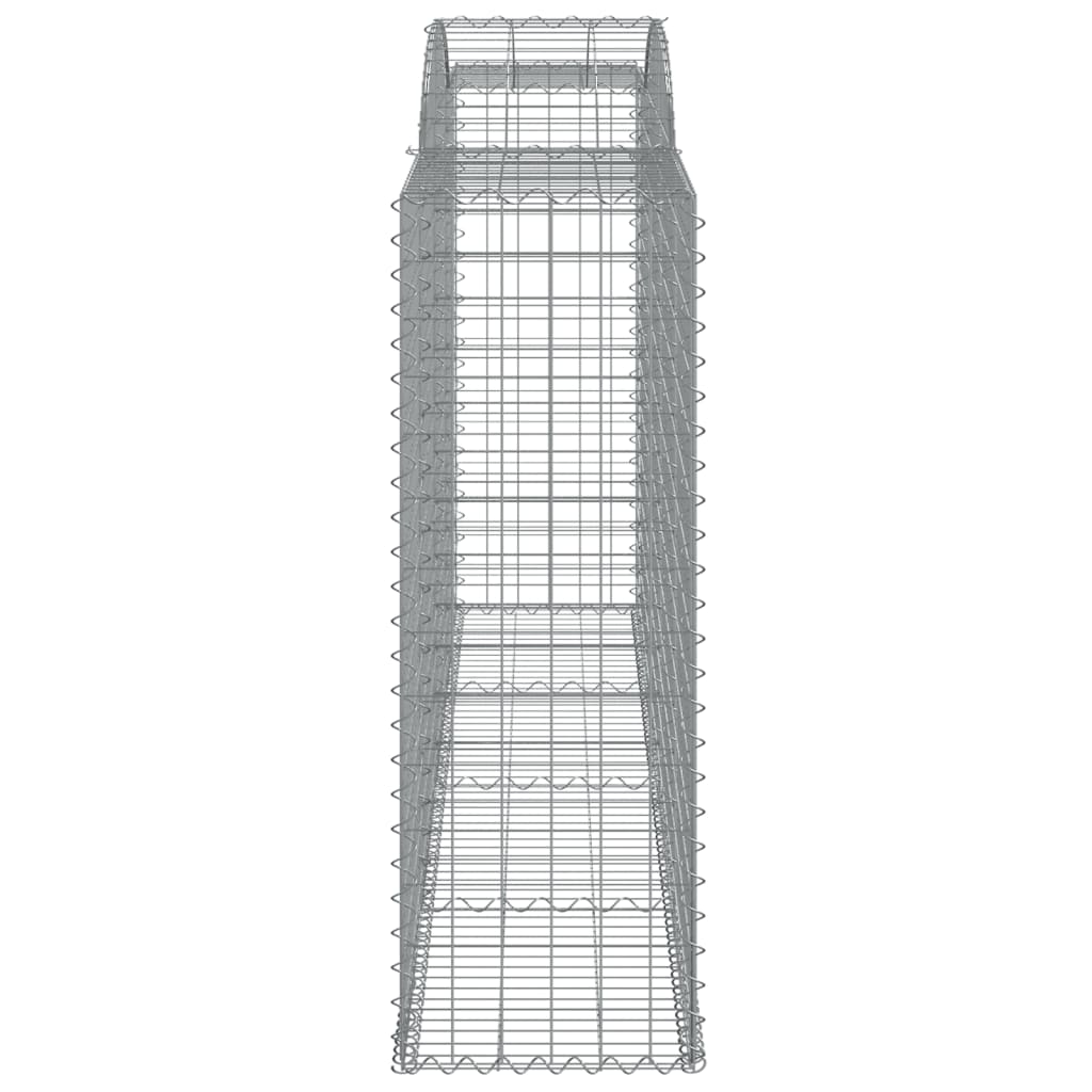 Schanskorven 17 st gewelfd 300x50x140/160 cm ijzer 17 300 x 50 x 140/160 cm
