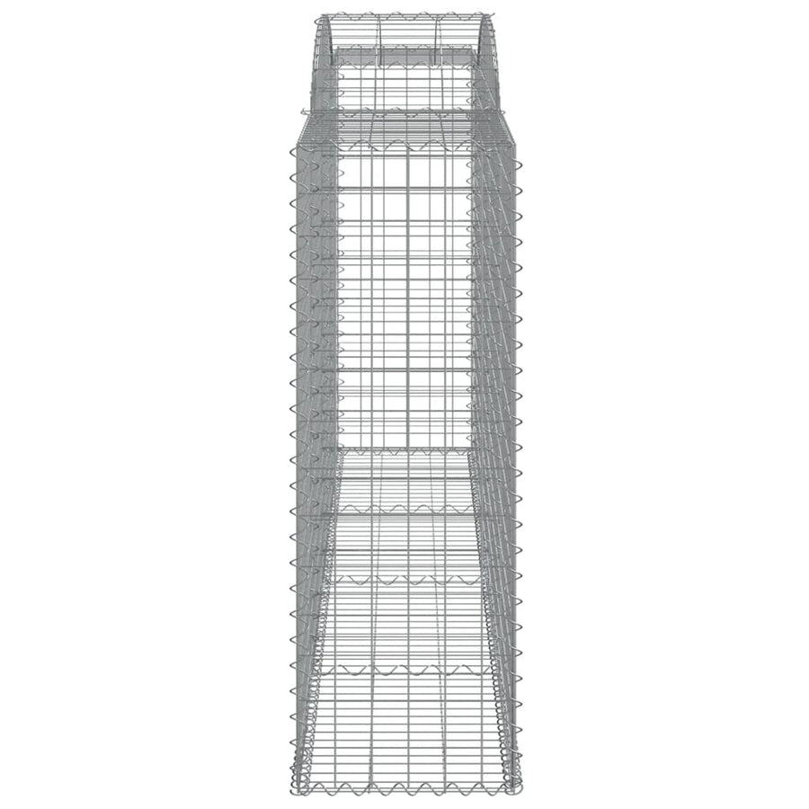 Schanskorven 20 st gewelfd 300x50x140/160 cm ijzer 20 300 x 50 x 140/160 cm
