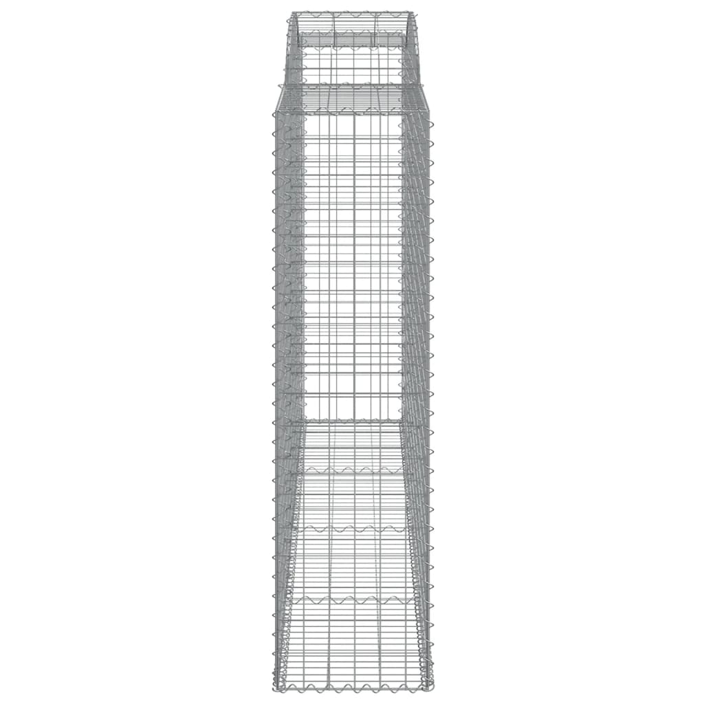 Schanskorven 3 st gewelfd 300x50x180/200 cm ijzer 3 300 x 50 x 180/200 cm