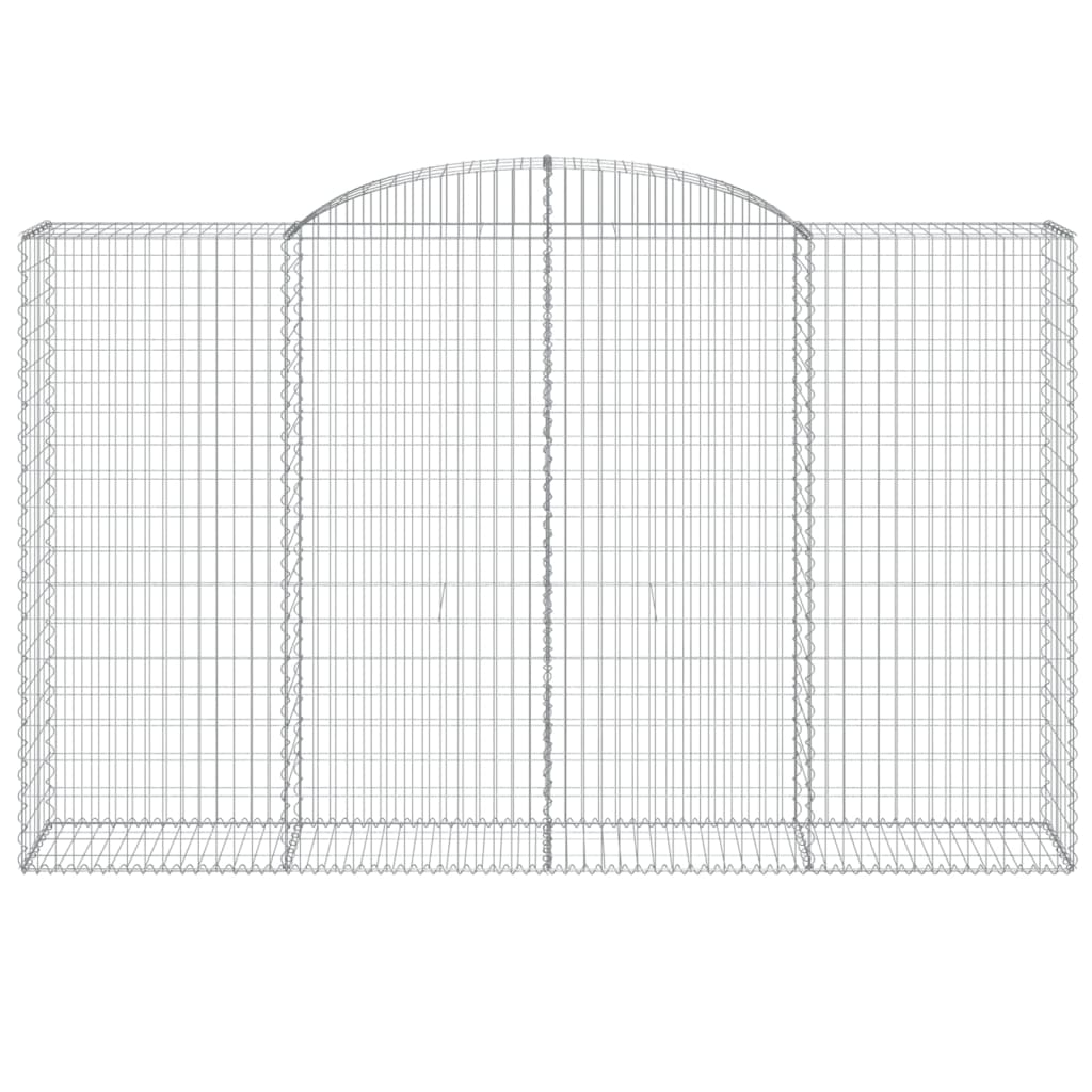 Schanskorven 11 st gewelfd 300x50x180/200 cm ijzer 11 300 x 50 x 180/200 cm