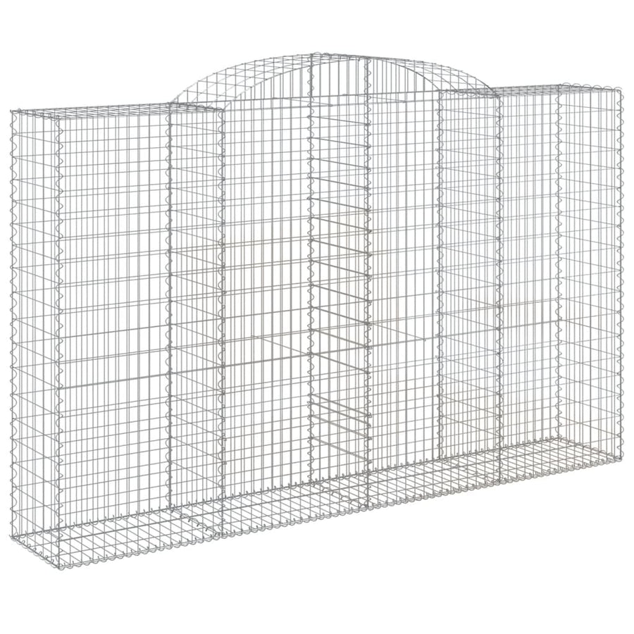 Schanskorven 13 st gewelfd 300x50x180/200 cm ijzer 13 300 x 50 x 180/200 cm