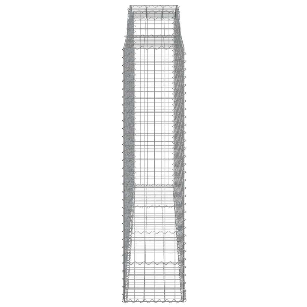 Schanskorven 5 st gewelfd 300x50x200/220 cm ijzer 5 300 x 50 x 200/220 cm