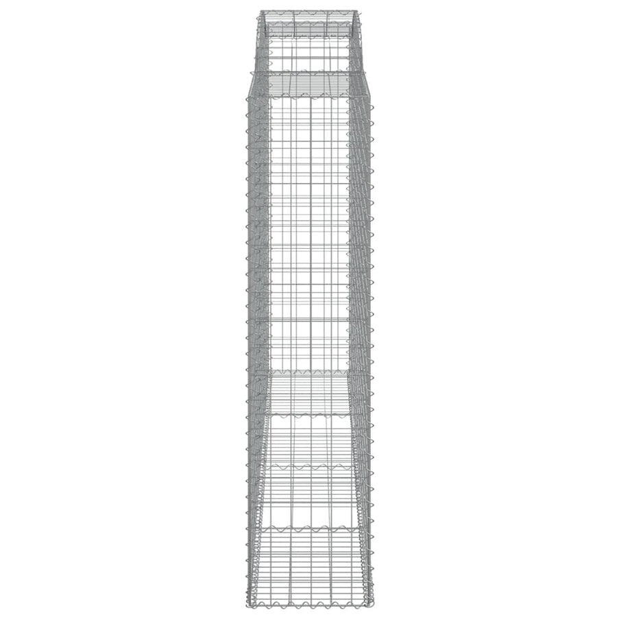 Schanskorven 7 st gewelfd 300x50x200/220 cm ijzer 7 300 x 50 x 200/220 cm