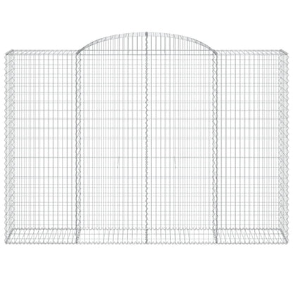 Schanskorven 12 st gewelfd 300x50x200/220 cm ijzer 12 300 x 50 x 200/220 cm